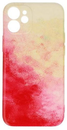 TopQ Pop iPhone 12 silicone red 63545 - Phone Cover - Main image