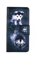 TopQ Xiaomi Poco X3 Pro book Reflection of the wolf 63585 - Phone Case