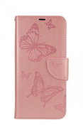 TopQ Samsung A22 book Butterfly pink bright 63576 - Phone Case