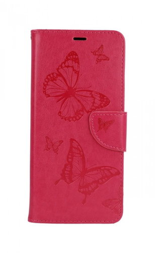 TopQ Samsung A22 5G booklet Butterfly pink 63564 - Phone Case - Main image