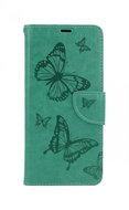 TopQ Xiaomi Redmi Note 10 Pro booklet Butterfly green 63530 - Phone Case