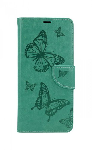 TopQ Xiaomi Redmi Note 10 Pro booklet Butterfly green 63530 - Phone Case - Main image