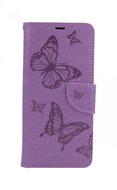 TopQ Xiaomi Redmi Note 10 Pro booklet Butterfly purple 63529 - Phone Case