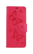 TopQ Xiaomi Redmi Note 10 Pro booklet Butterfly pink 63526 - Phone Case