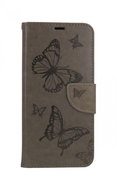 TopQ Xiaomi Poco M3 booklet Butterfly grey 63519 - Phone Case