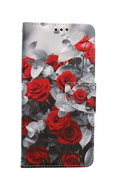 TopQ Xiaomi Redmi 9 booklet Red rose mix 63634 - Phone Case
