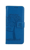TopQ Samsung A32 booklet Blue tree owls 63109 - Phone Case