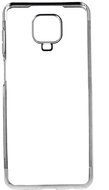 TopQ Frame Xiaomi Redmi Note 9 Pro silicone silver 52497 - Phone Cover