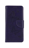 TopQ Xiaomi Redmi Note 9 book Butterfly purple dark 63528 - Phone Case