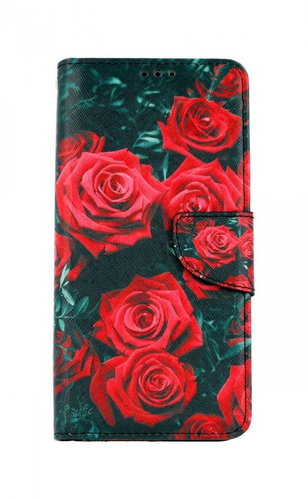 TopQ Realme 7 Book Red Roses 63512 - Phone Case - Main image