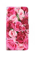TopQ Realme 7 Book Pink Roses 63343 - Phone Case