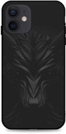 TopQ LUXURY iPhone 12 Hard Black Wolf 55174 - Phone Cover