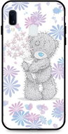 TopQ Samsung A20e Silicone Floral Teddy 46769 - Phone Cover