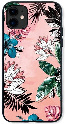TopQ LUXURY iPhone 11 hard Tropical Pink 45436 - Phone Cover - Main image