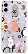 TopQ iPhone 11 silicone Cats 2 45002 - Phone Cover