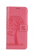 TopQ Realme 8 book Pink Owl Tree 63152 - Phone Case