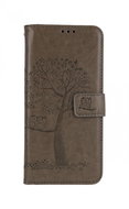 TopQ Realme 8 Book Grey Tree Owls 63151 - Phone Case