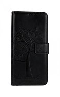TopQ Realme 8 Book Black Tree Owls 63150 - Phone Case