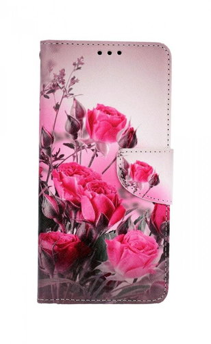 TopQ Xiaomi Redmi 9 booklet Romantic roses 63799 - Phone Case - Main image
