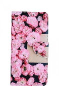 TopQ Xiaomi Redmi 9 booklet Pink flowers 63719 - Phone Case