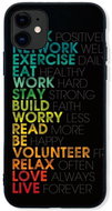 TopQ LUXURY iPhone 11 hard Words 45482 - Phone Cover