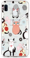 TopQ Samsung A20e silicone Cats 2 42507 - Phone Cover