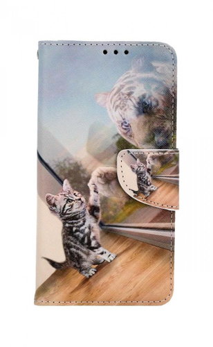 TopQ iPhone 11 book Reflection of a tiger 63756 - Phone Case - Main image