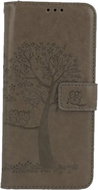 TopQ Samsung A32 booklet Grey tree owls 63113 - Phone Case