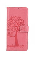 TopQ Samsung A32 booklet Pink tree owls 63110 - Phone Case