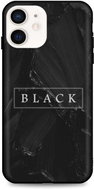 TopQ LUXURY iPhone 12 Hard Black 52807 - Phone Cover