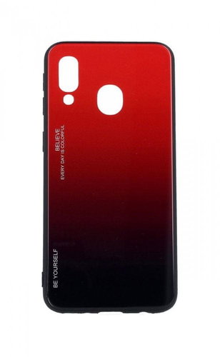 TopQ LUXURY Samsung A40 solid rainbow red 42860 - Phone Cover - Main image