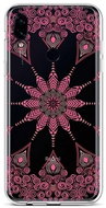 TopQ Xiaomi Redmi Note 7 silicone Pink Mandala 40254 - Phone Cover