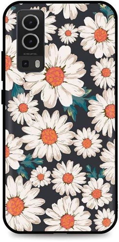 TopQ Vivo Y72 5G 3D silicone Daisy 63845 - Phone Cover - Main image