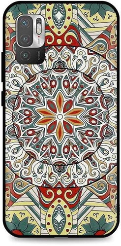 TopQ Xiaomi Redmi Note 10 5G 3D Silicone Colour Mandala 63840 - Phone Cover - Main image