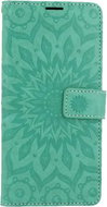 Forcell Mezzo Samsung A32 book Mandala green 63549 - Phone Case