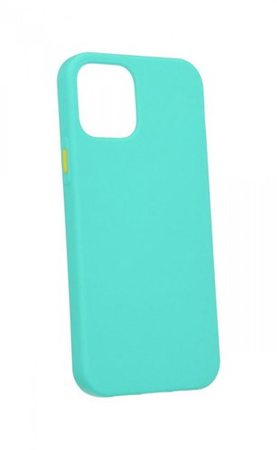 TopQ Solid iPhone 12 silicone mint 62968 - Phone Cover - Main image
