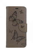 TopQ Realme 7 book Butterfly grey 62596 - Phone Case