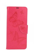 TopQ Xiaomi Poco X3 booklet Butterfly pink 62671 - Phone Case