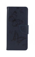 TopQ Xiaomi Poco X3 book Butterfly blue dark 62669 - Phone Case