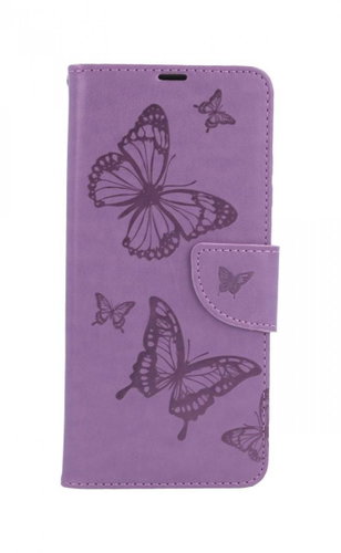 TopQ Xiaomi Poco X3 booklet Butterfly purple 62668 - Phone Case - Main image