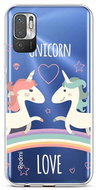 TopQ Xiaomi Redmi Note 10 5G silicone Unicorn Love 63935 - Phone Cover