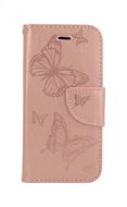TopQ iPhone SE 2020 book Butterfly pink light 62467 - Phone Case