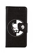 TopQ iPhone 11 knižkové Čiernobiele pitbull 63733 - Puzdro na mobil