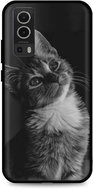 TopQ Vivo Y72 5G silicone Cute Cat 64104 - Phone Cover