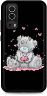 TopQ Vivo Y72 5G silicone Lovely Teddy Bear 64100 - Phone Cover