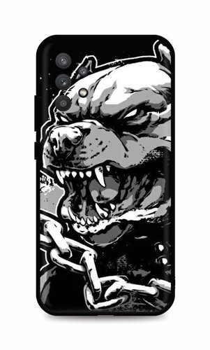 TopQ Samsung A32 5G silicone Agressive Pitbull 64171 - Phone Cover - Main image