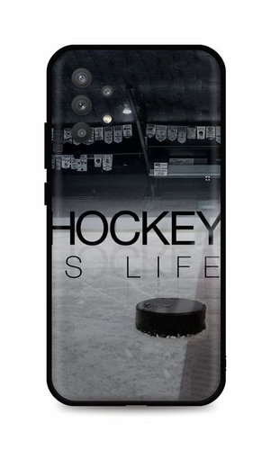 TopQ Samsung A32 5G Silicone Hockey Is Life 64167 - Phone Cover - Main image