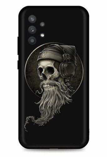 TopQ Samsung A32 5G silicone Music Skeleton 64165 - Phone Cover - Main image