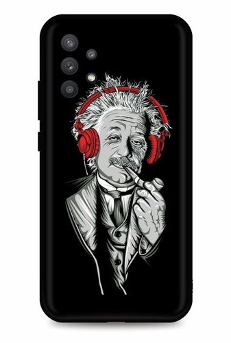 TopQ Samsung A32 5G silicone Albert Einstein 64187 - Phone Cover - Main image
