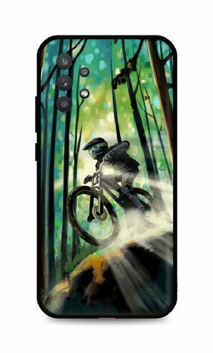 TopQ Samsung A32 5G silicone Mountain Bike 64254 - Phone Cover - Main image